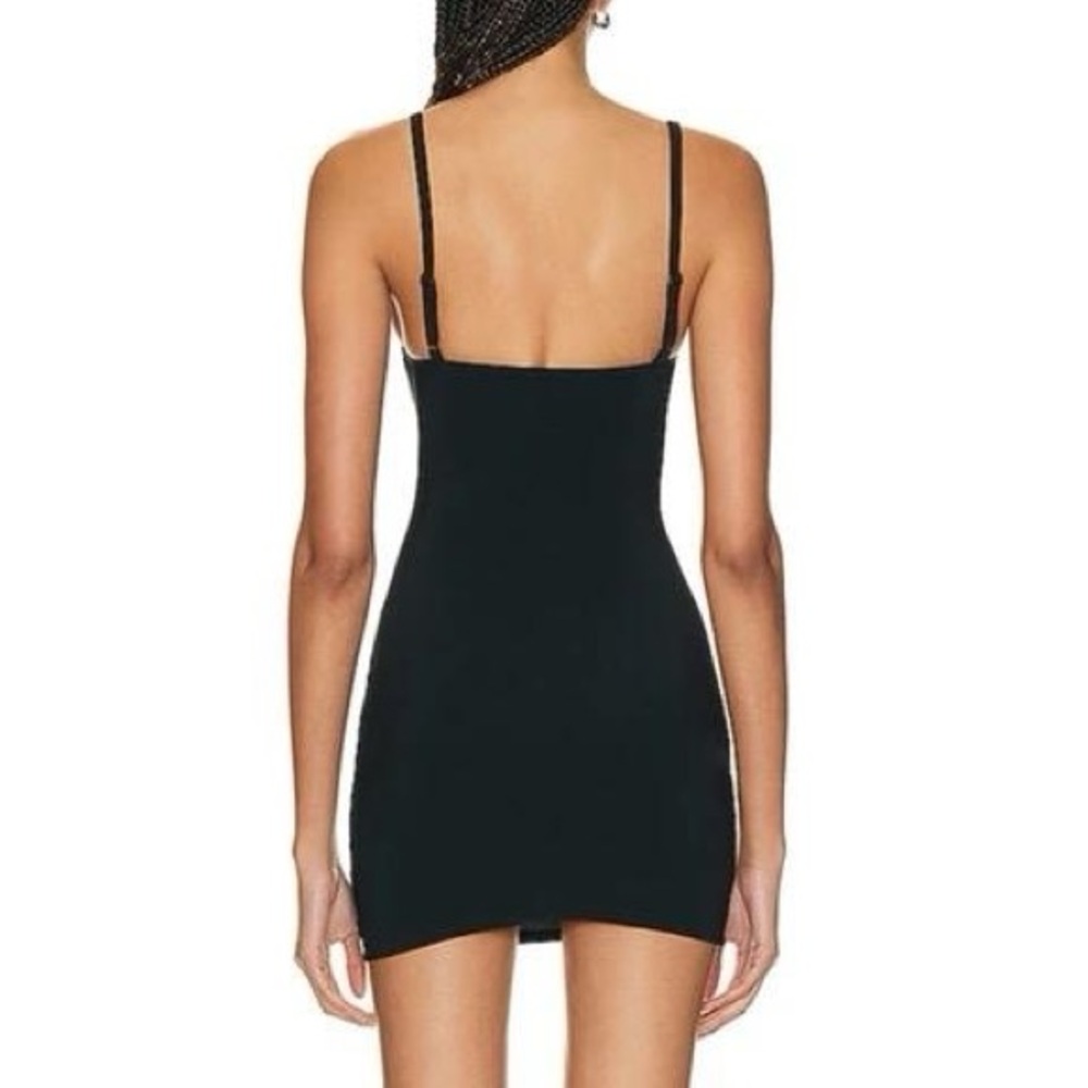 Black Pierced Orbit Mini Dress - Picture 5 of 6